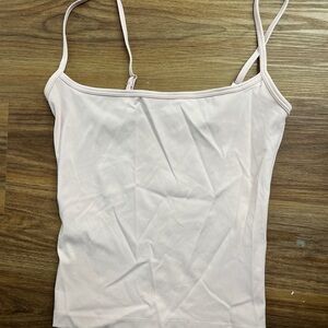 Women's Pink Spaghetti Strap Top